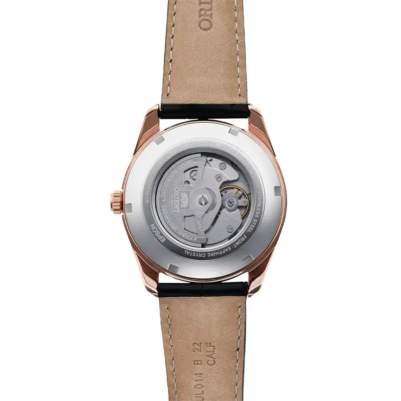 Orient Contemporary Sun and Moon Black Dial Men's Watch- RA-AK0309B